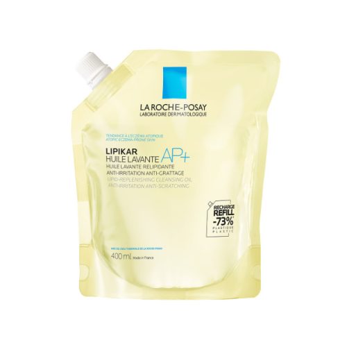 La Roche Posay, La Roche Posay - Lipikar Dusch- und Badeöl AP+ Nachfüllpack, Lipikar Duschöl AP Refill, 400 ml