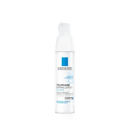 La Roche Posay, La Roche Posay - Toleriane Dermallergo Fluid - Beruhigendes Reparierendes Feuchtigkeitsfluid, Tolériane Ultra Dermallergo Fluid, 40 ml