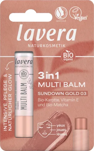 Lavera, Lavera Multi Balm 3in1 Sundown Gold (4.9g)