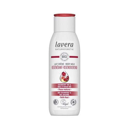 Lavera, Lavera Bodymilk regenerierend bio Cranberry & bio Arganöl (200ml)