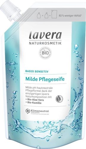 Lavera, Lavera - Basis sensitiv Milde Pflegeseife Nachfüllbeutel, 500  ml