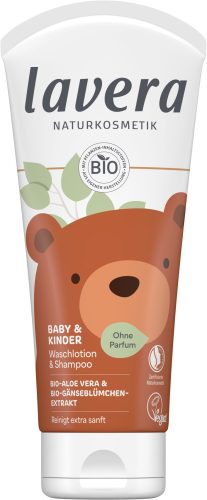 Lavera, Lavera Baby & Kinder Waschlotion & Shampoo (200ml)