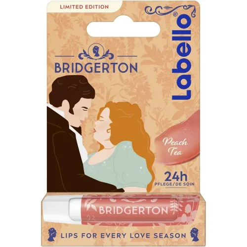 Nivea, Nivea - Bridgerton Lipbalm, 4.8G, Peach Tea