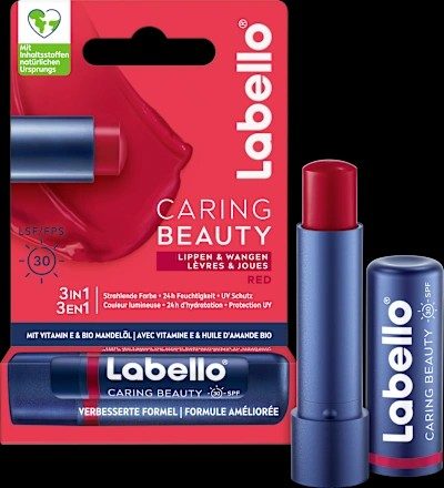 Labello, Labello Caring Beauty Red (4.8g)