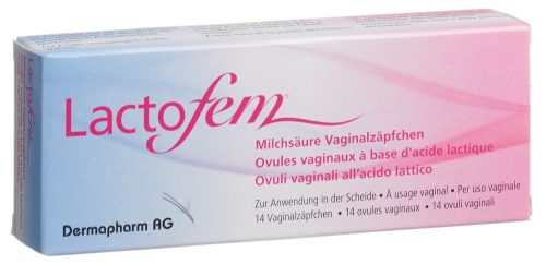 Lactofem, Lactofem Milchsäure Vaginalzäpfchen (14 Stk)