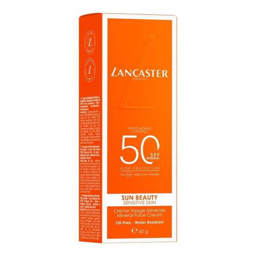 Lancaster, Lancaster Sun Beauty Mineral Face Cream SPF50 Sonnenschutz 50 ml