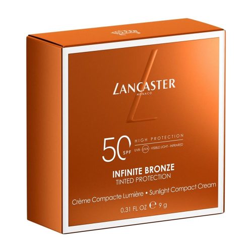 Lancaster, Lancaster Infinite Bronze Tinted Protection Sunlight Compact Cream LSF50 Foundation 9 g