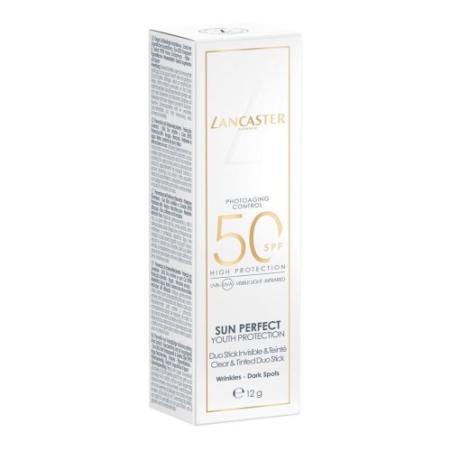 Lancaster, Lancaster - Sun Perfect Youth Protection Sun Clear & Tinted Stick SPF50, Clean Sun, 12 g