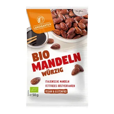 LANDGARTEN, LANDGARTEN Bio Mandeln würzig (50g)