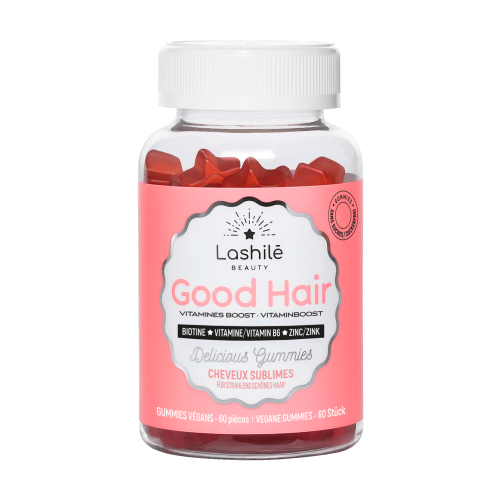 Lashilé Beauty, Lashilé Beauty - Good Hair - Schönheit, Wachstum, Stärkung der Haare (Vitamingummies), 60 Stück
