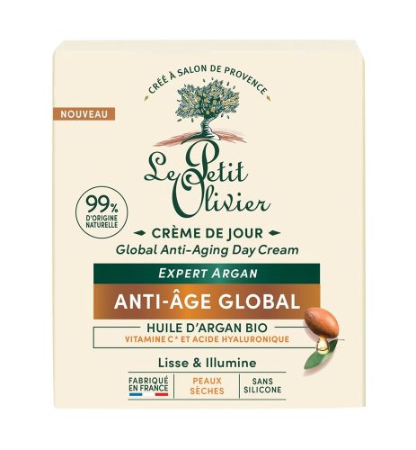 Le Petit Olivier, Le Petit Olivier Tagescreme - Expert Argan Anti-Aging Global 50 ml