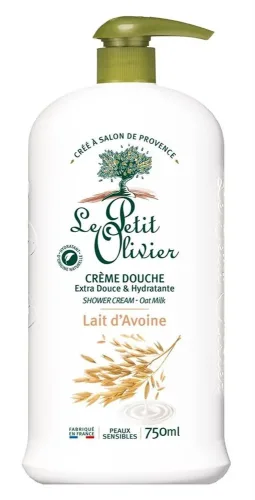 Le Petit Olivier Duschcreme Extra Sanft & Feuchtigkeitsspendend Hafermilch Fl 750 ml