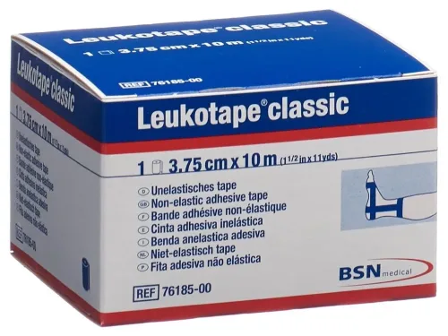 Leukotape, Leukotape classic Pflasterband blau, 10mx3.75cm (1 Stk)