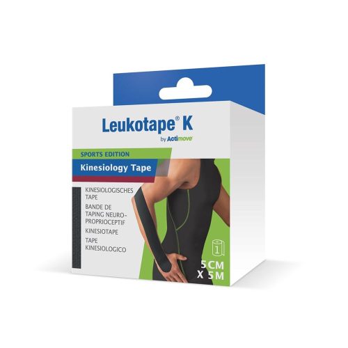 Actimove, Actimove Leukotape K schwarz, 5cmx5m (1 Stk)