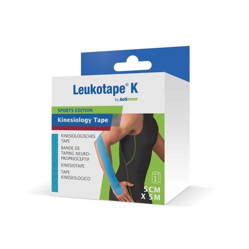 Actimove, Actimove Leukotape K hellblau, 5cmx5m (1 Stk)