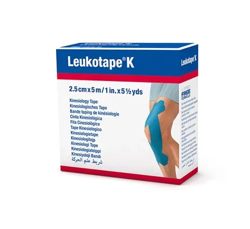 Leukotape, Leukotape K Pflasterbinde, 5mx2.5cm (1 Stk)