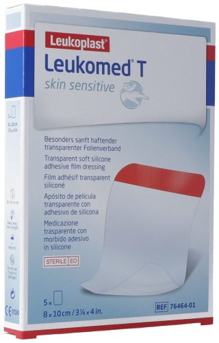 Leukomed T, Leukomed T skin sensitive 8x10cm (5 Stk)