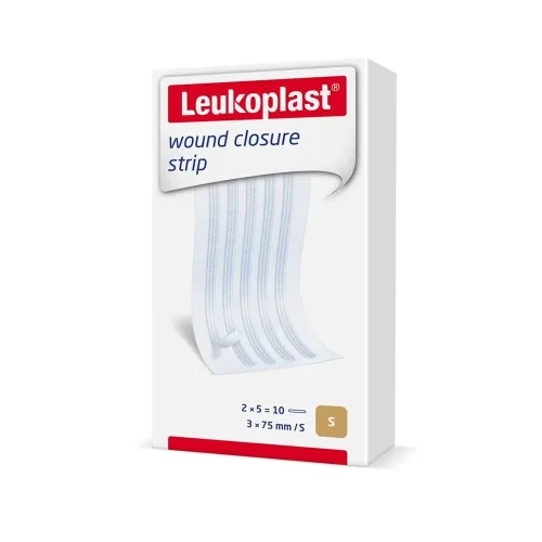 Leukoplast, Leukoplast wound closure strip 3x75mm weiss (2x5 Stk)