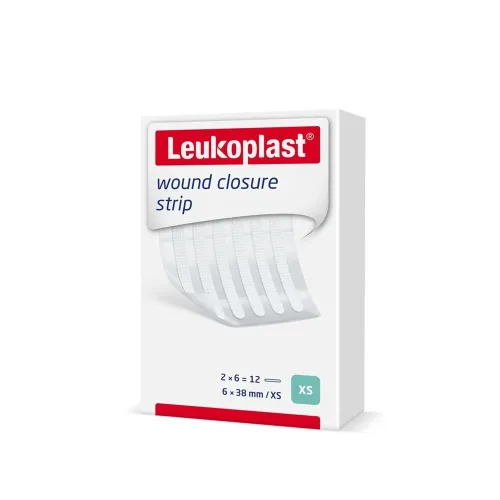 Leukoplast, Leukoplast wound closure strip 6x38mm weiss (2x6 Stk)
