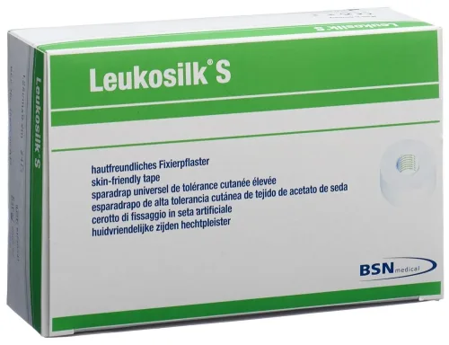 Leukosilk, Leukosilk S Heftpflaster 9.2mx1.25cm weiss (24 Stk)