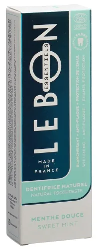 Lebon Essentiels, Lebon Essentiels Zahnpasta mild Minze Bio (80ml)