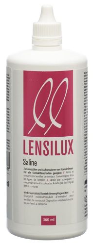 LENSILUX, LENSILUX Saline Kochsalzlösung (360ml)