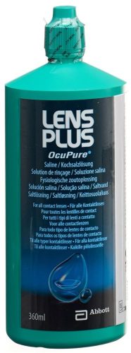 Lens Plus OcuPure, Lens Plus OcuPure 360ml | Kochsalzloesungen