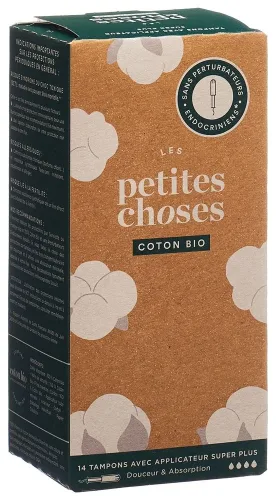 Les petites choses, Les petites choses Bio-Tampon super plus, mit Applikator (14 Stk)