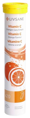 LIVSANE, LIVSANE Vitamin C Orangen Geschmack (20 Stück)