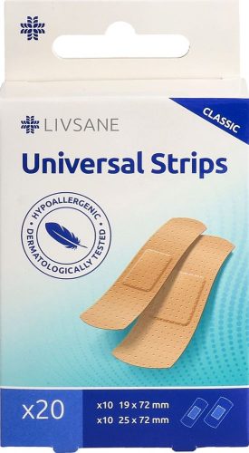 Livsane, Livsane Classic Universal Pflaster Strips (20 Stk)