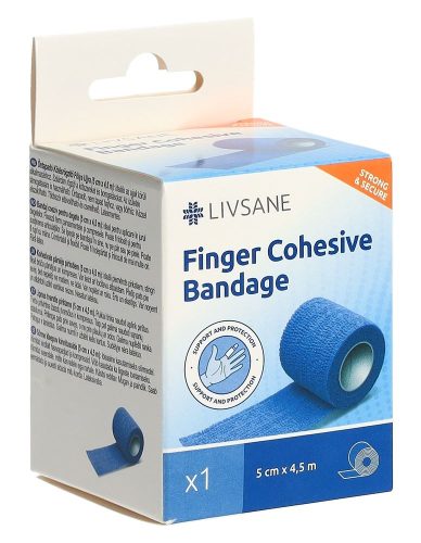 LIVSANE, Livsane Fingerverband selbsthaftend, 5cmx4.5m (1 Stk)