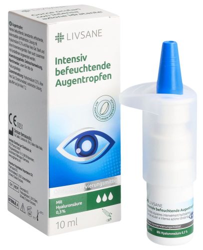 LIVSANE, LIVSANE Intensiv befeuchtende Augentropfen (10 ml)