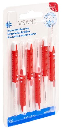 Livsane, Livsane Interdentalbürsten konisch fein (6 Stk)