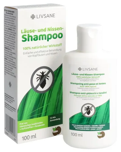 Livsane, LIVSANE Läuse- & Nissen-Shampoo natürlich (100ml)