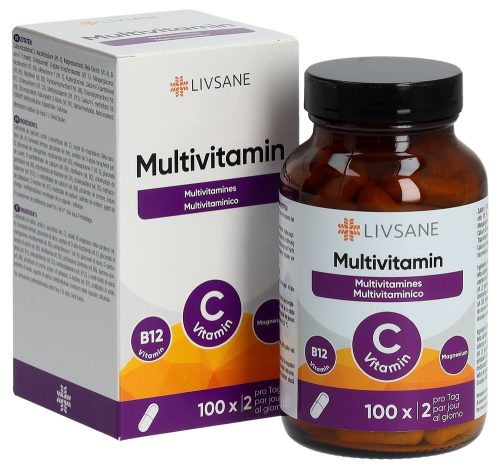 Pharmapost AG, Livsane Multivitamin - Vitamin C, B12 & Magnesium