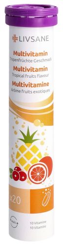 Livsane, Livsane Multivitamin Brausetabletten, Tropenfrüchte (20 Stk)