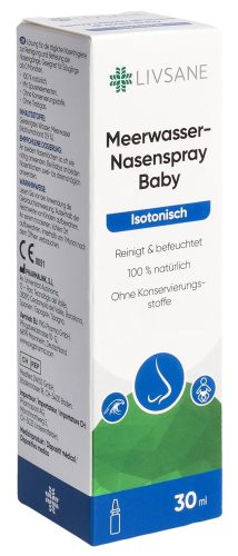 LIVSANE, LIVSANE Nasenspray Baby Meerwasser (30 ml)