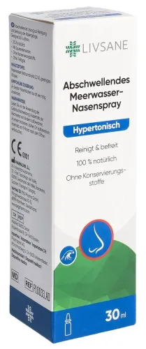 Livsane, Livsane Nasenspray hypertonisches Meerwasser (30ml)