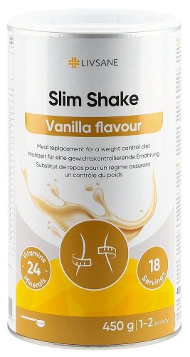 Livsane, Livsane Slim Shake Vanille Geschmack (450g)