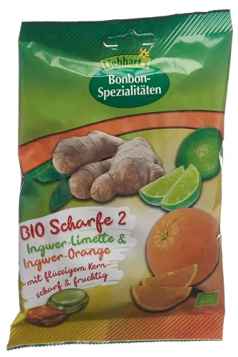 Liebhart's Gesundkost, Liebhart's Bio-Bonbons Die scharfen 2 (100g)