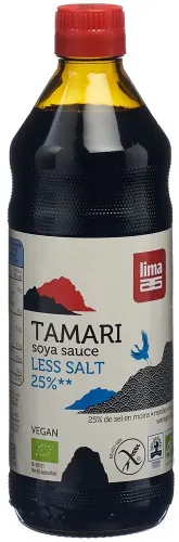 Lima, Lima Tamari Sojasauce 25% weniger Salz (500ml)