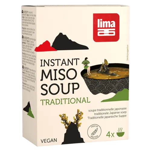 Lima, Lima Miso Suppe Instant Traditional (4x10g)