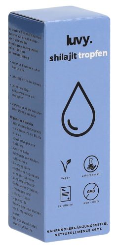 luvy, luvy. Shilajit Tropfen (60ml)