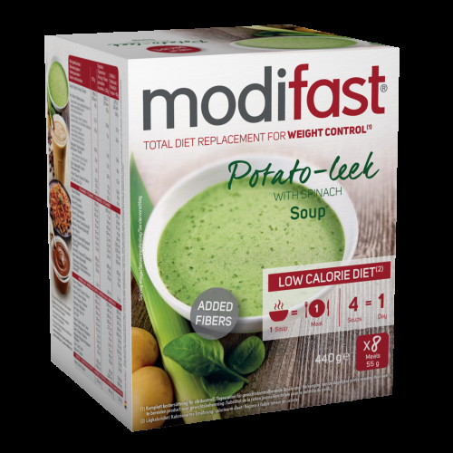 Modifast, modifast Weight Loss Programm Suppe Kartoffel Lauch (8x55g)