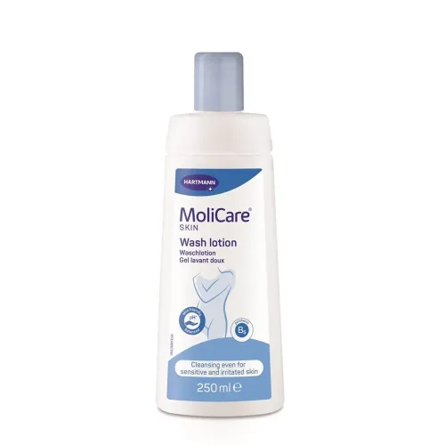MoliCare, MoliCare Skin Waschlotion 250ml mit pflegendem Pantheol und Mandelöl, geruchsneutraliesierent, pH-hautneutral