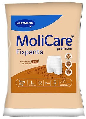 MoliCare, MoliCare Premium Fixpants longleg, Hüftumfang 80-120cm (5 Stk)