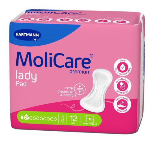 MoliCare, MoliCare Premium Lady Pad, 2 Tropfen (12 Stk)