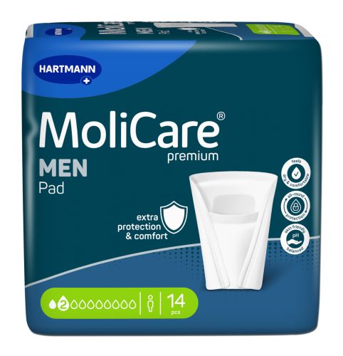 MoliCare, MoliCare premium Men Pad, 2 Tropfen, 14.7x11.5cm (14 Stk)