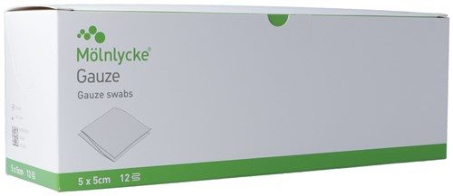 Mölnlycke Gauze, Mölnlycke Gauze Gazekompressen 5x5cm steril (24x5 Stk)