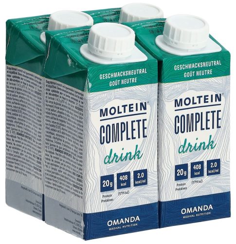 Moltein, MOLTEIN Complete Drink Neutral (4x200ml)